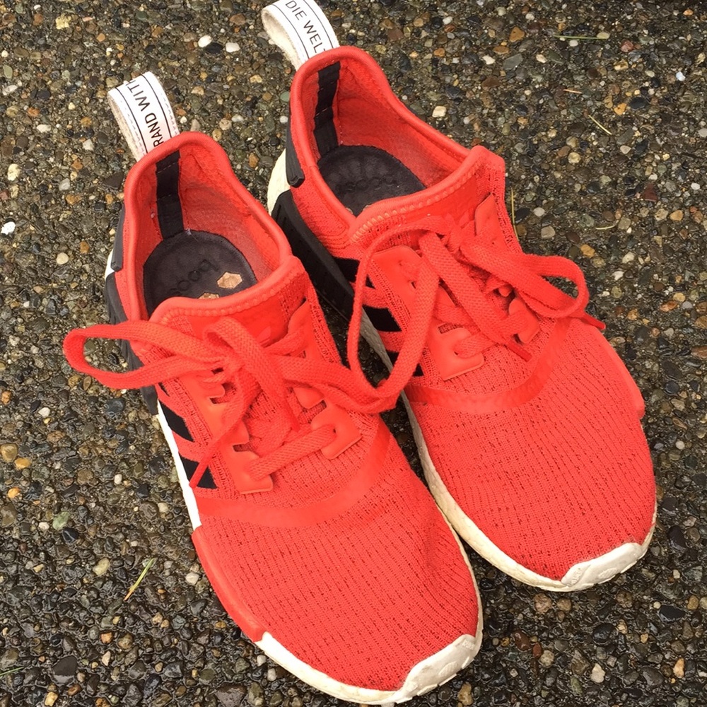 Adidas NMD R1 Red and Black